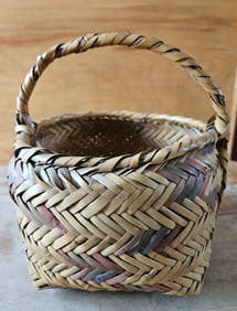 1940s Native American Cherokee Basket