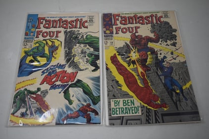 Fantastic Four Comic Book Lot of 4 issues #69-72