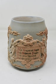 Mettlach 1370 1/2 Liter Beer Stein