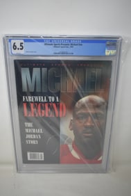 Ultimate Sports Presents Michael 1999 "Farewell to a Legend" CGC 6.5