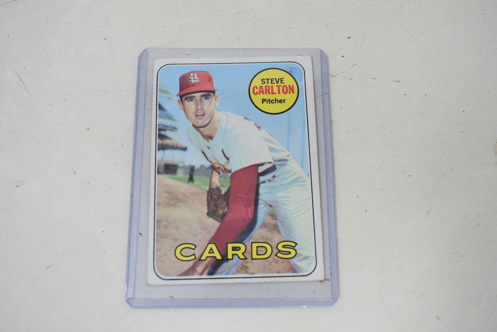 Topps 1969 Steve Carlton Baseball Card (1 of 3)