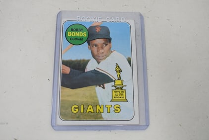 Topps 1969 Bobby Bonds Baseball Card