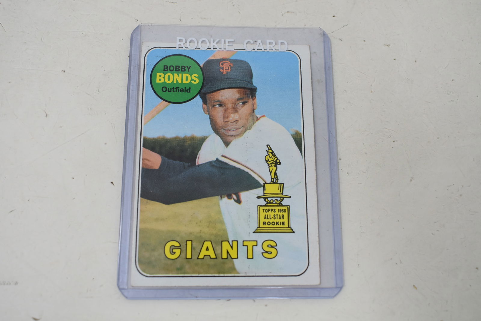 Topps 1969 Bobby Bonds Baseball Card (1 of 3)
