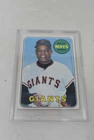 Topps 1969 Willie Mays Baseball Card