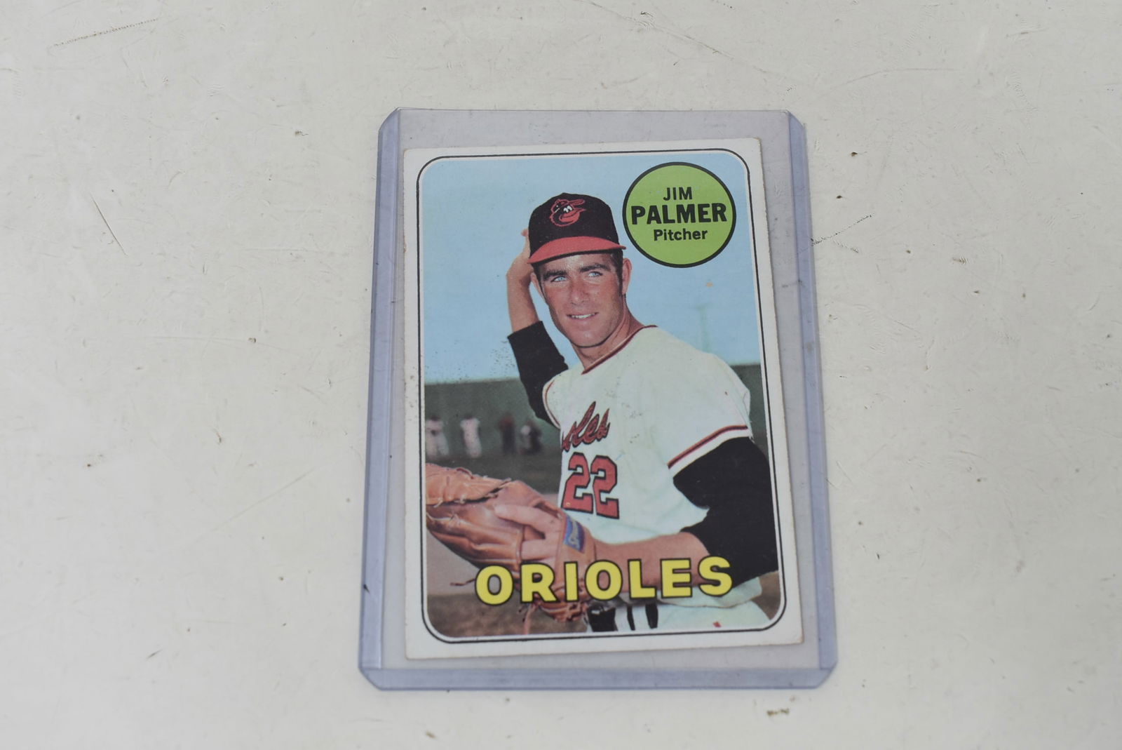 Topps 1969 Jim Palmer Baseball Card (1 of 3)