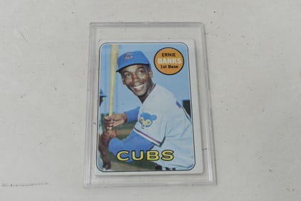 Topps 1969 Ernie Banks Baseball Card