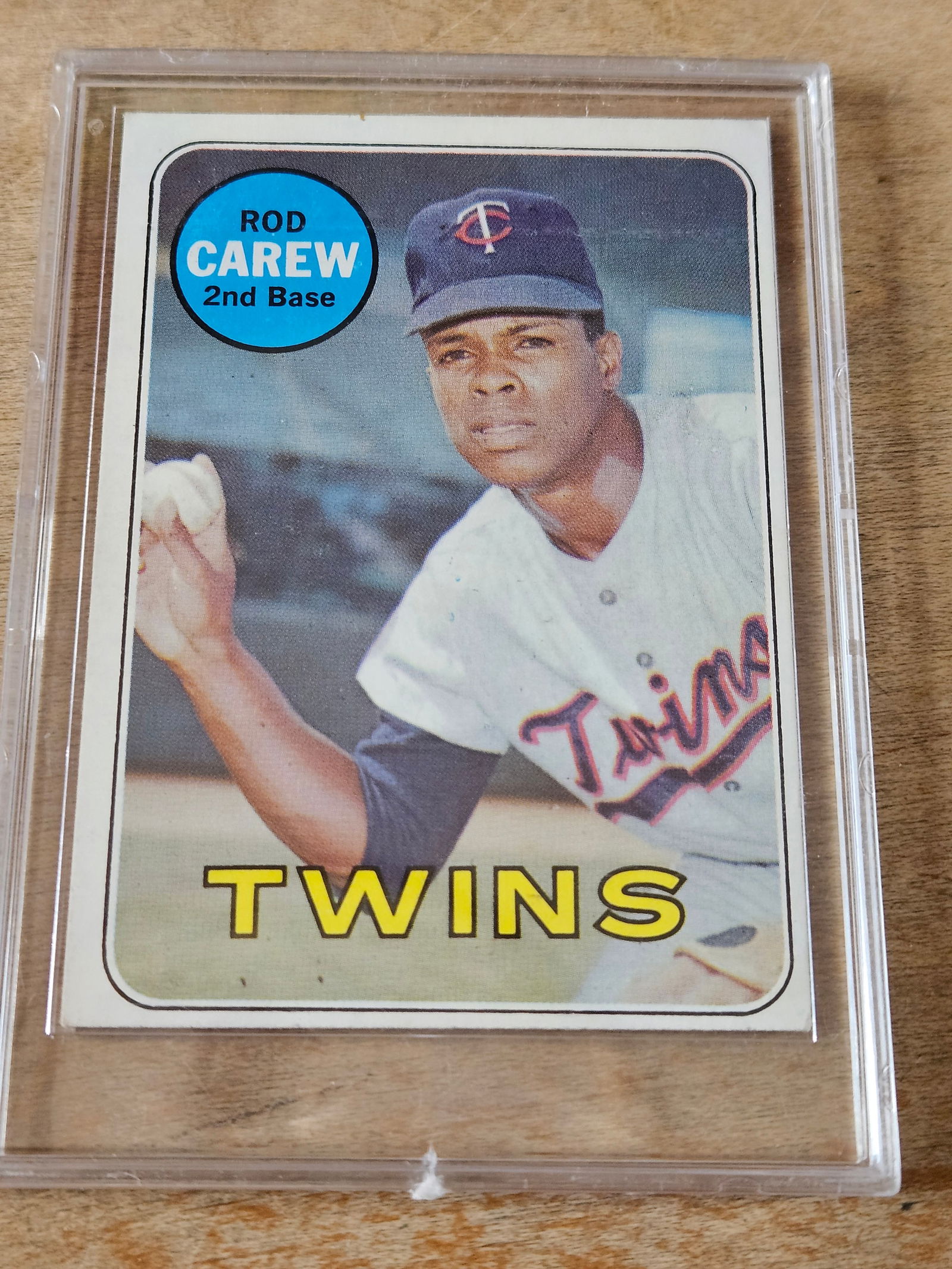 1969 Topps Rod Carew Baseball Card (1 of 2)