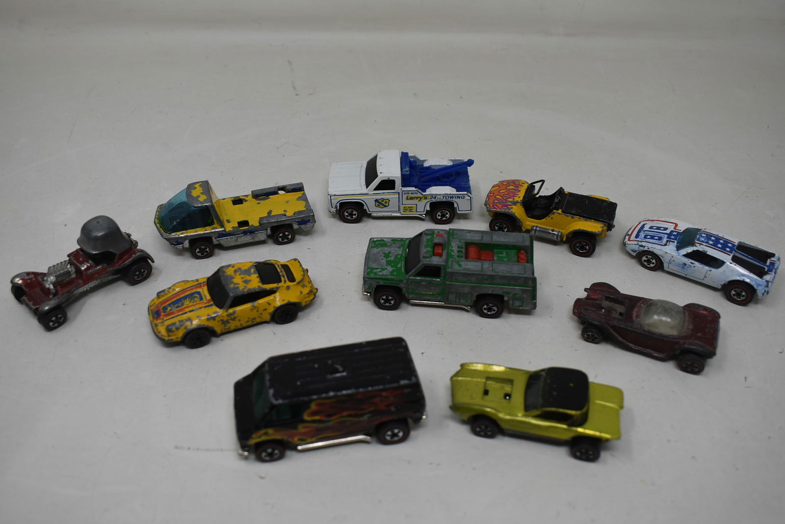 10 Vintage Hot Wheels Red Line Cars Red Lines (1 of 4)