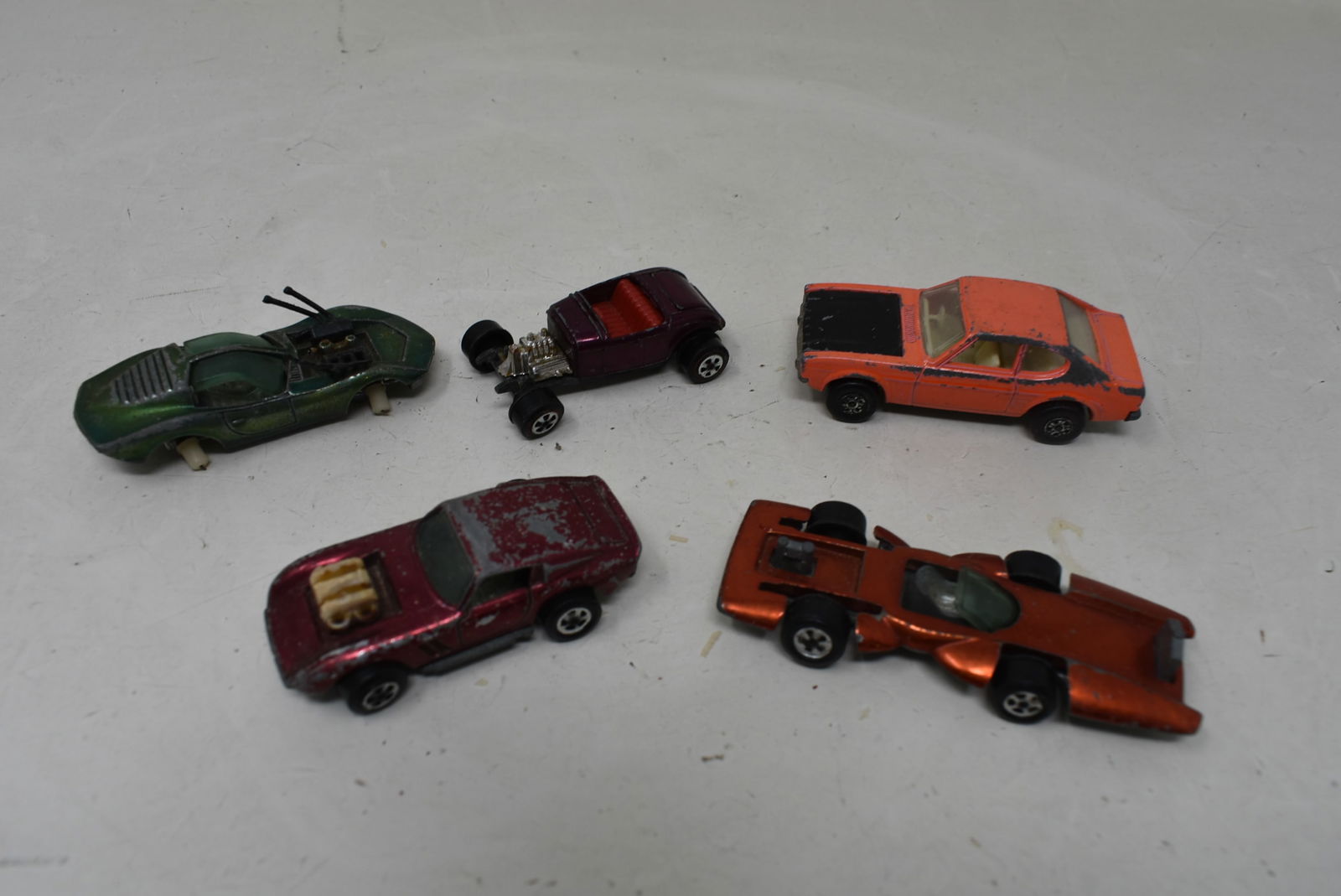 5 Vintage Johnny Lightning Cars (1 of 4)