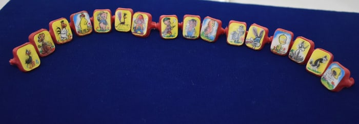 1960s Looney Tunes Vari-Vue Ring Complete Set of 16
