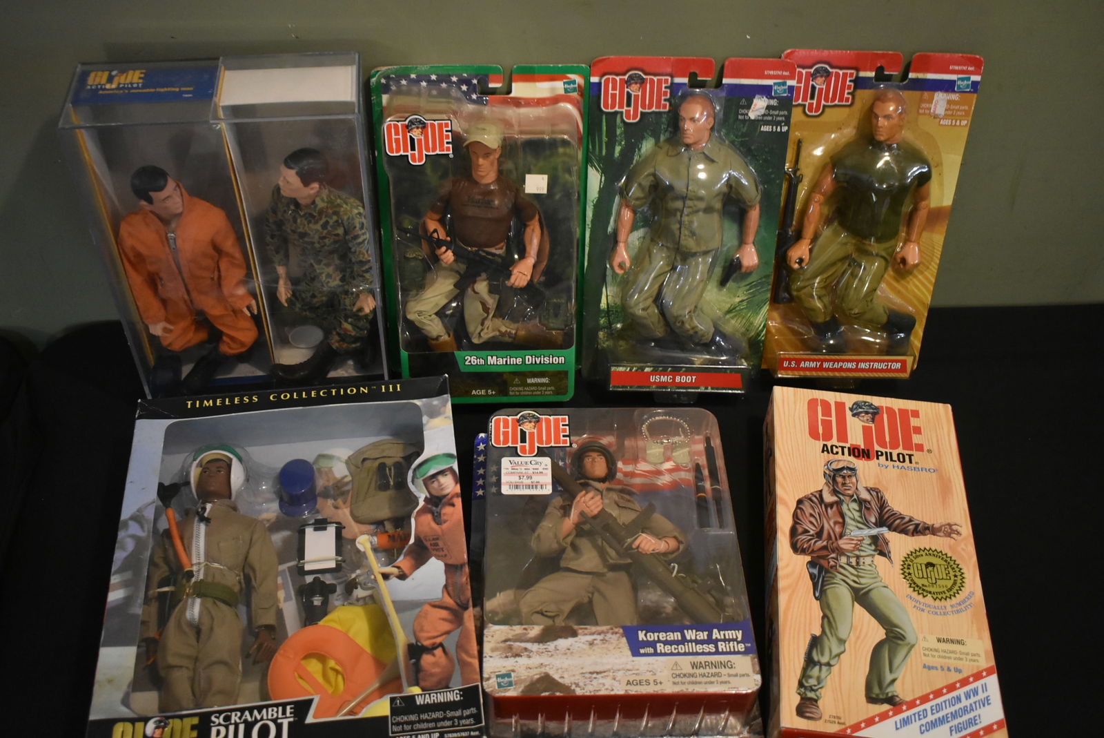 Large Lot of G.I. Joe Action Figures NEW IN BOX (1 of 5)