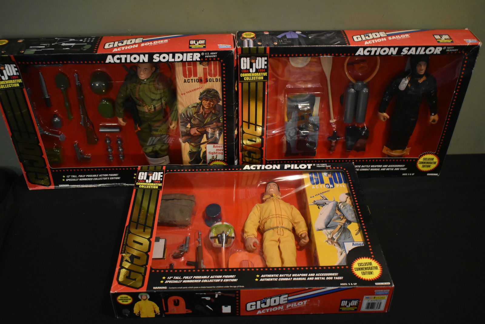 3 G.I. Joe Action Sets NEW IN BOX (1 of 5)