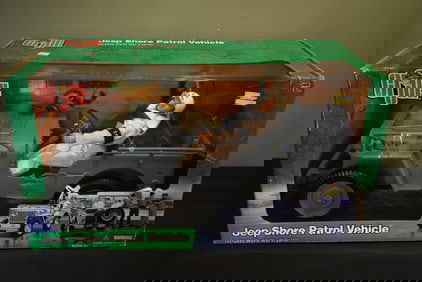 G.I. Joe Jeep Shore Patrol Vehicle with WWII Sailor NEW IN BOX