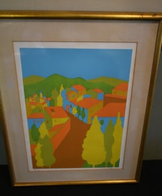 Bob Montgomery Serigraph Signed and Numbered