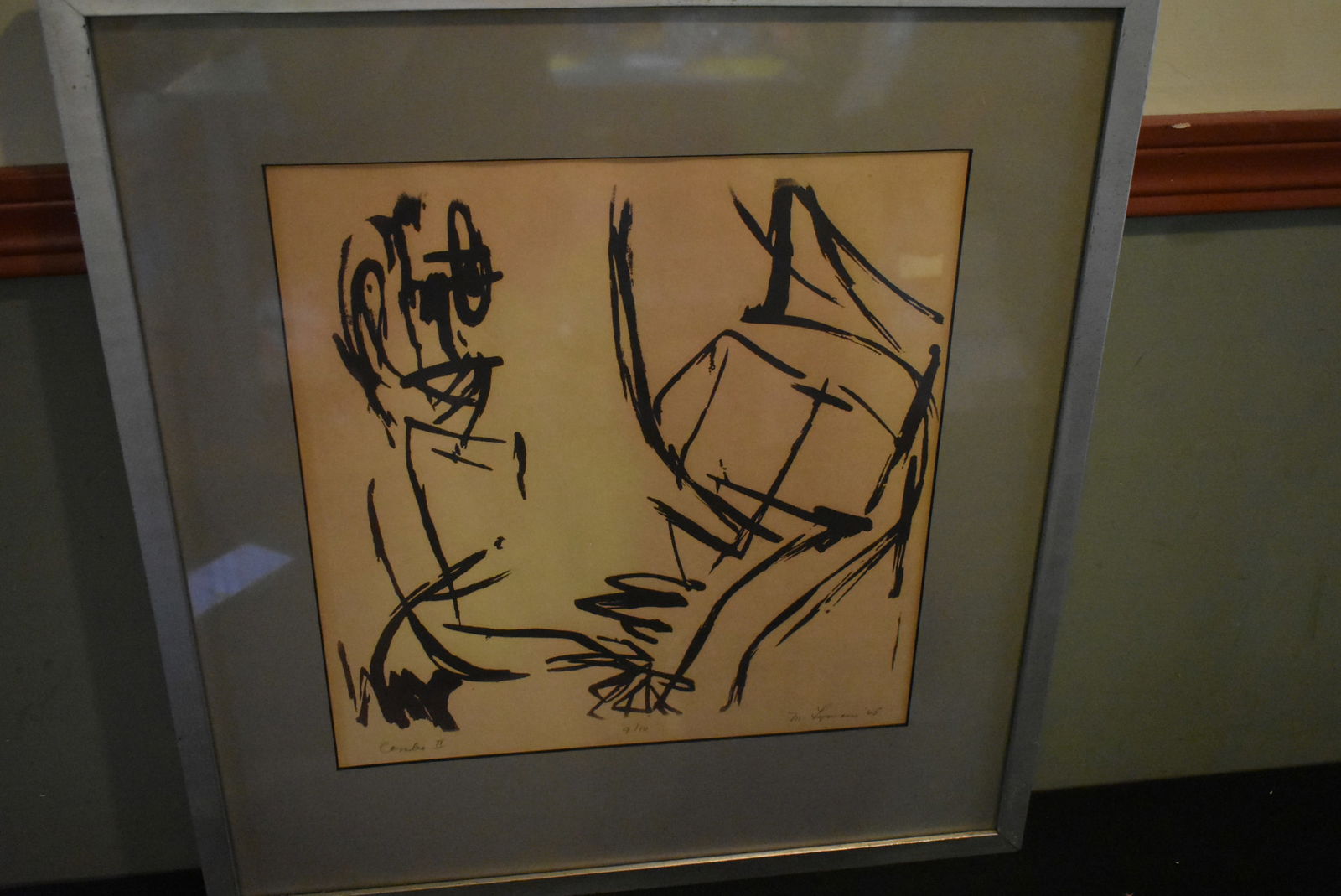 Margaret Lyman 1965 Silkscreen "Combo II" Signed & Numbered (1 of 5)