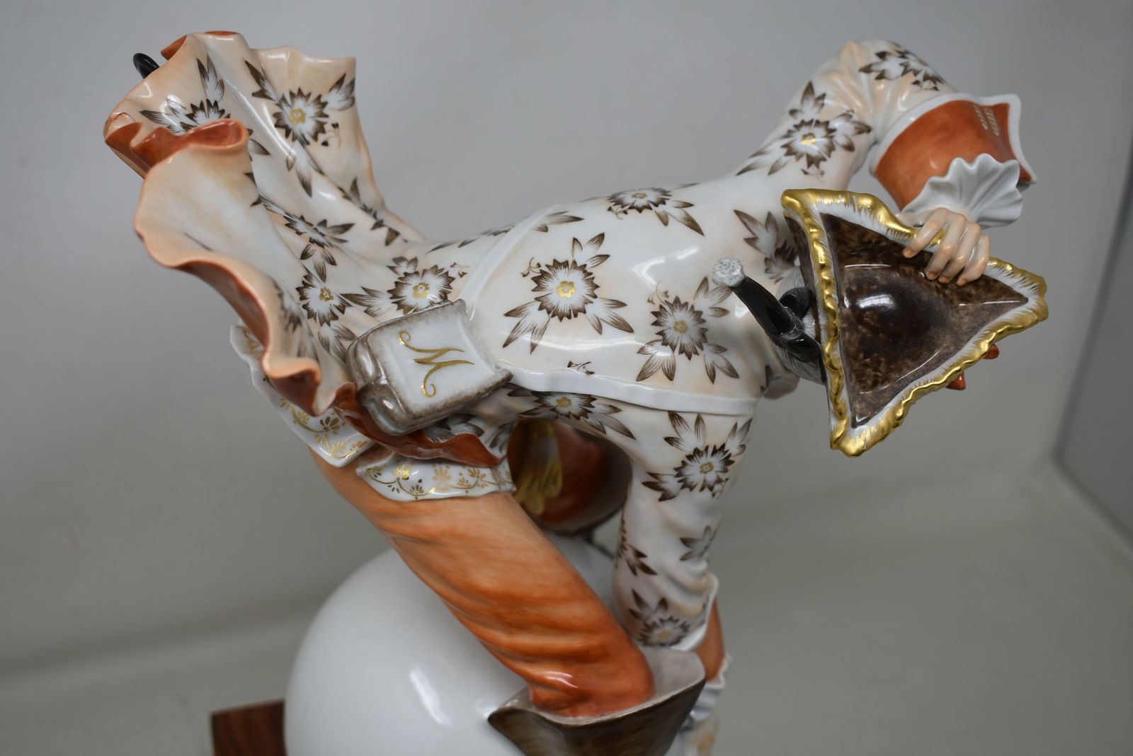 Meissen Baron Von Munchausen Porcelain Figure Numbered 22/250 - 5