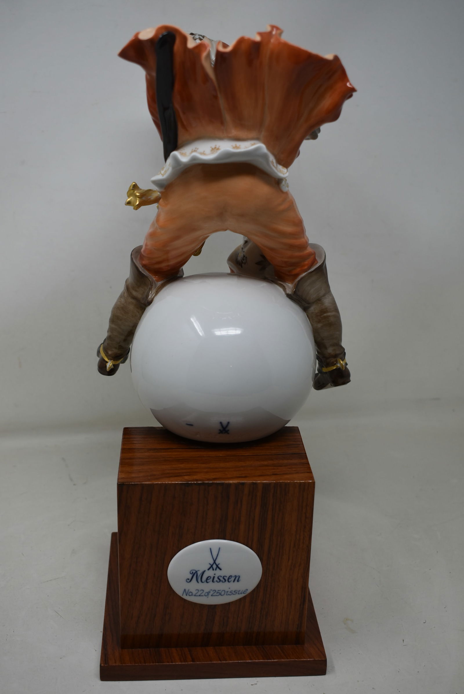 Meissen Baron Von Munchausen Porcelain Figure Numbered 22/250 - 6