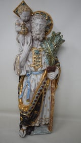 Eugenio Pattarino "Saint Joesph" Wall Plaque