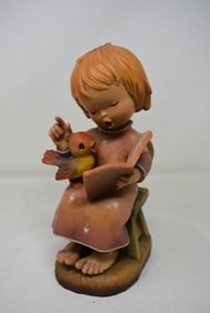 9" Anri Carved Figure "The Choral"