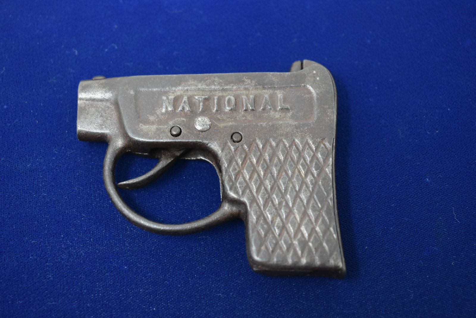 Vintage 1915 National Automatic Cast Iron Cap Gun (1 of 4)