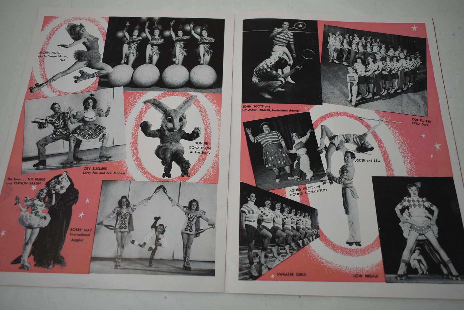 1947 Skating Vanities Program Vargas Cover - 4