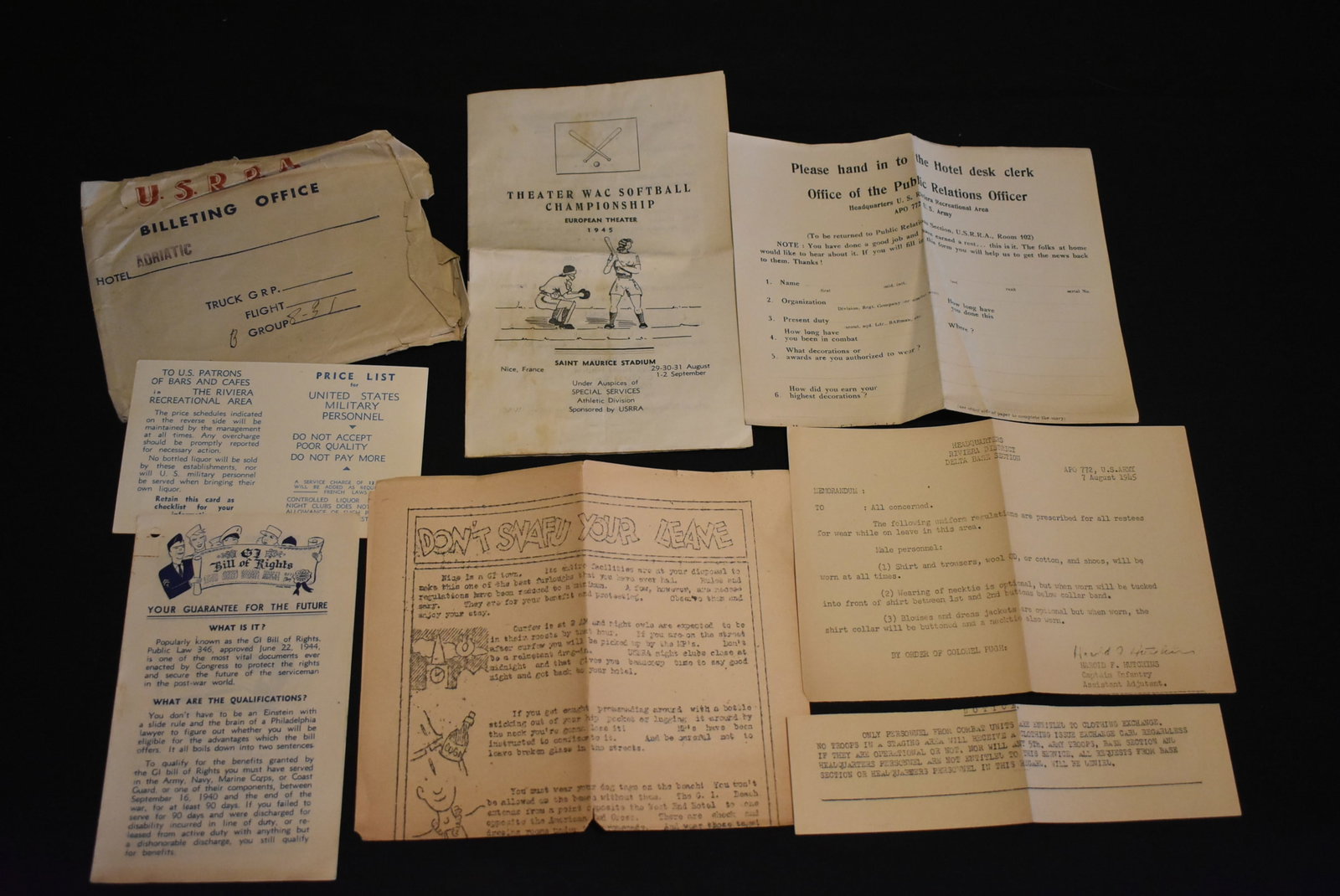 Interesting WWII Paper Group (1 of 4)