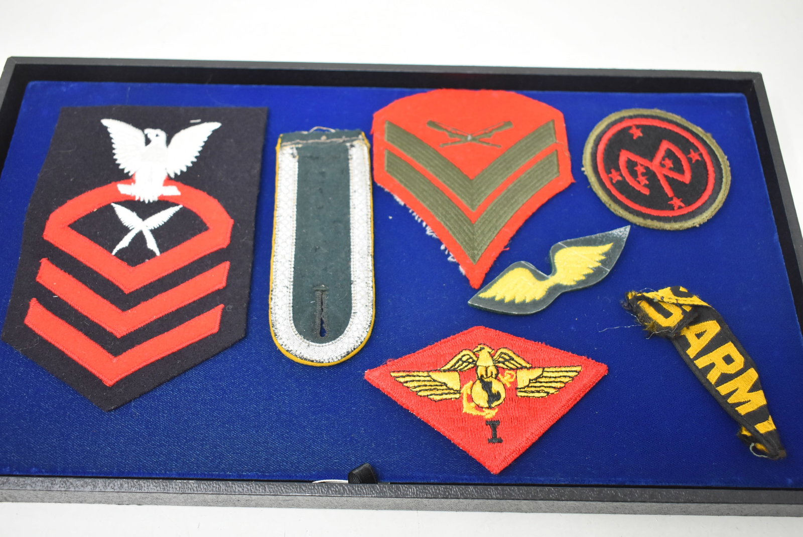 Group of WWII U.S. and German Uniform Patches (1 of 2)
