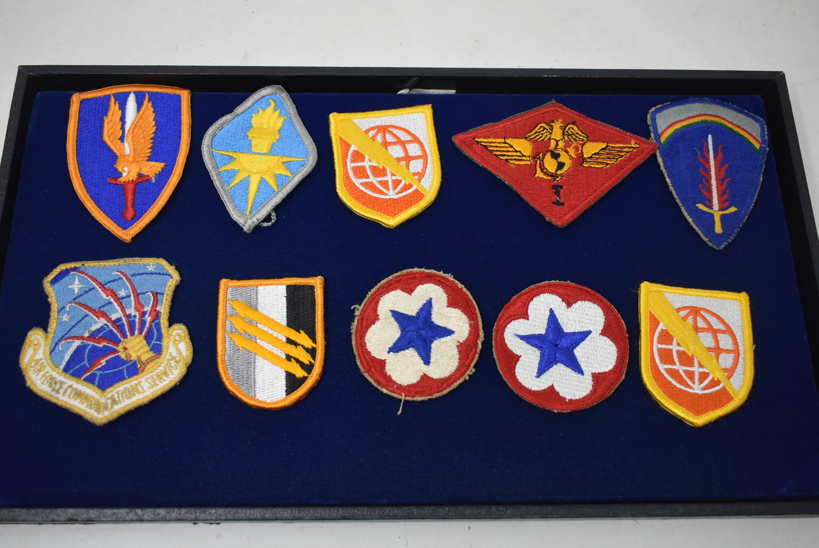 Lot of 10 U.S. Military Patches (1 of 2)