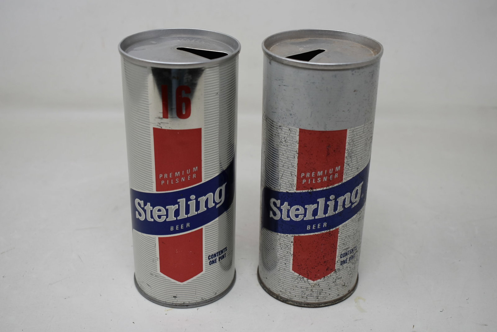 2 Sterling Beer 16oz Pull Tab Beer Cans (1 of 4)