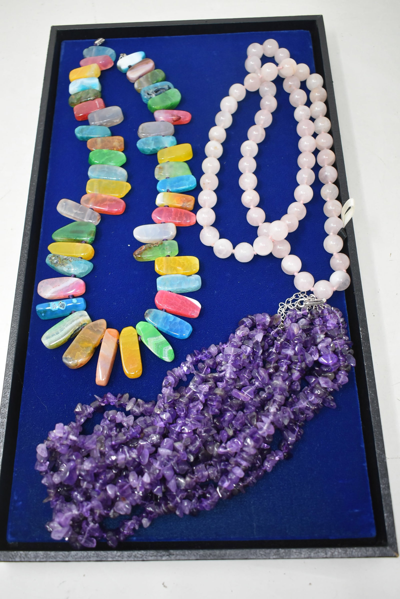 3 NICE Stone Statement Necklaces (1 of 4)