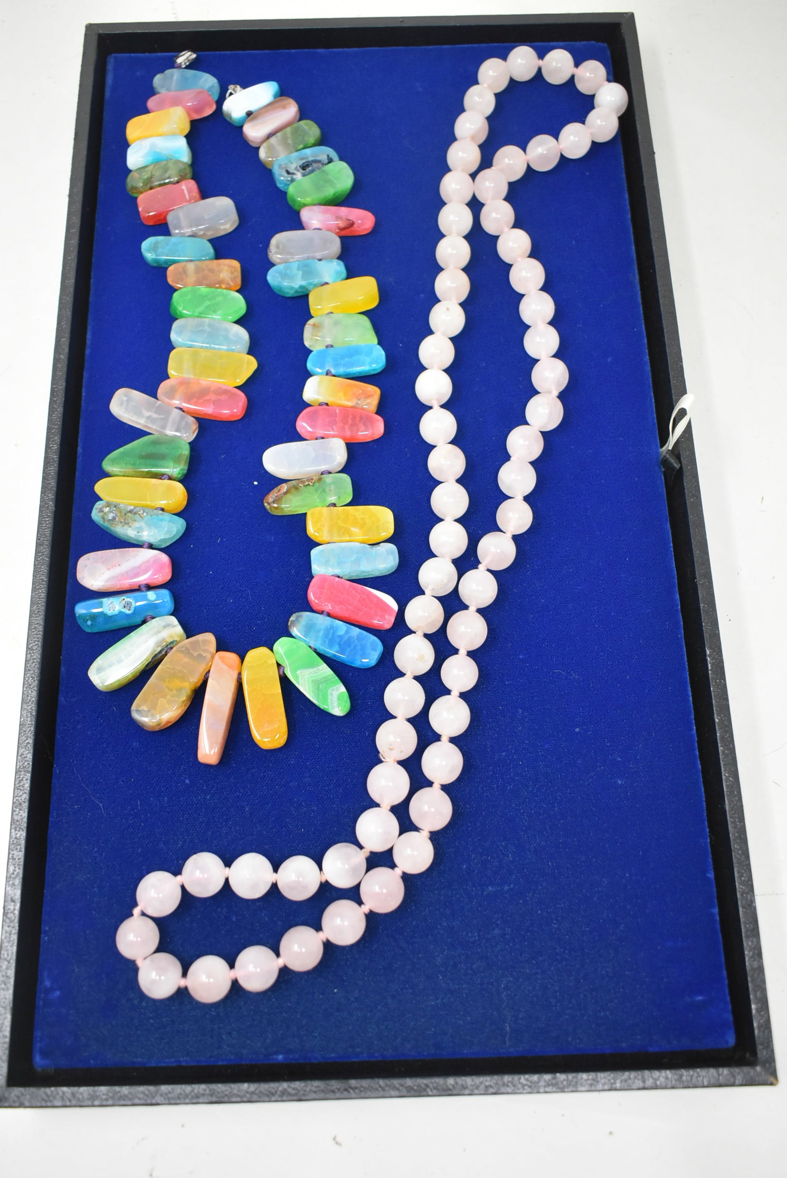3 NICE Stone Statement Necklaces - 3