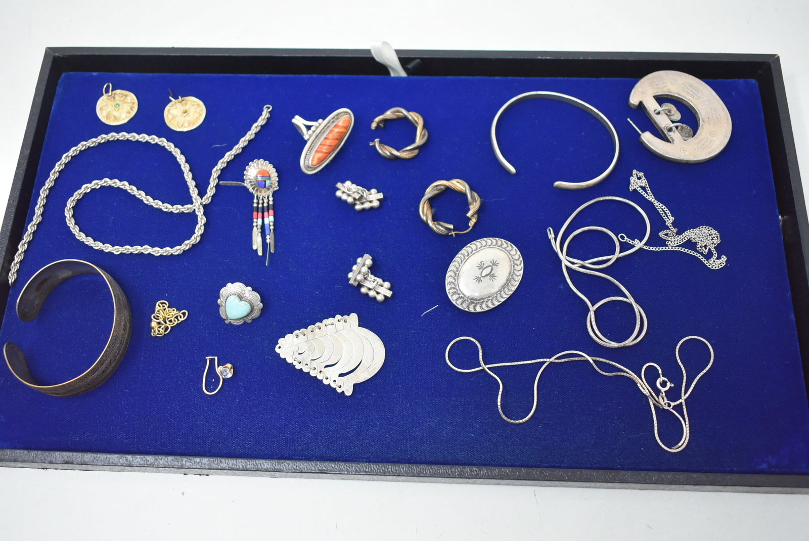 Group of Scrap Jewelry, Includes Sterling Silver (1 of 3)
