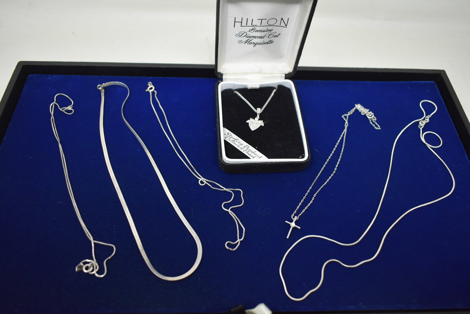 Group of 6 Sterling Silver Necklaces (1 of 4)
