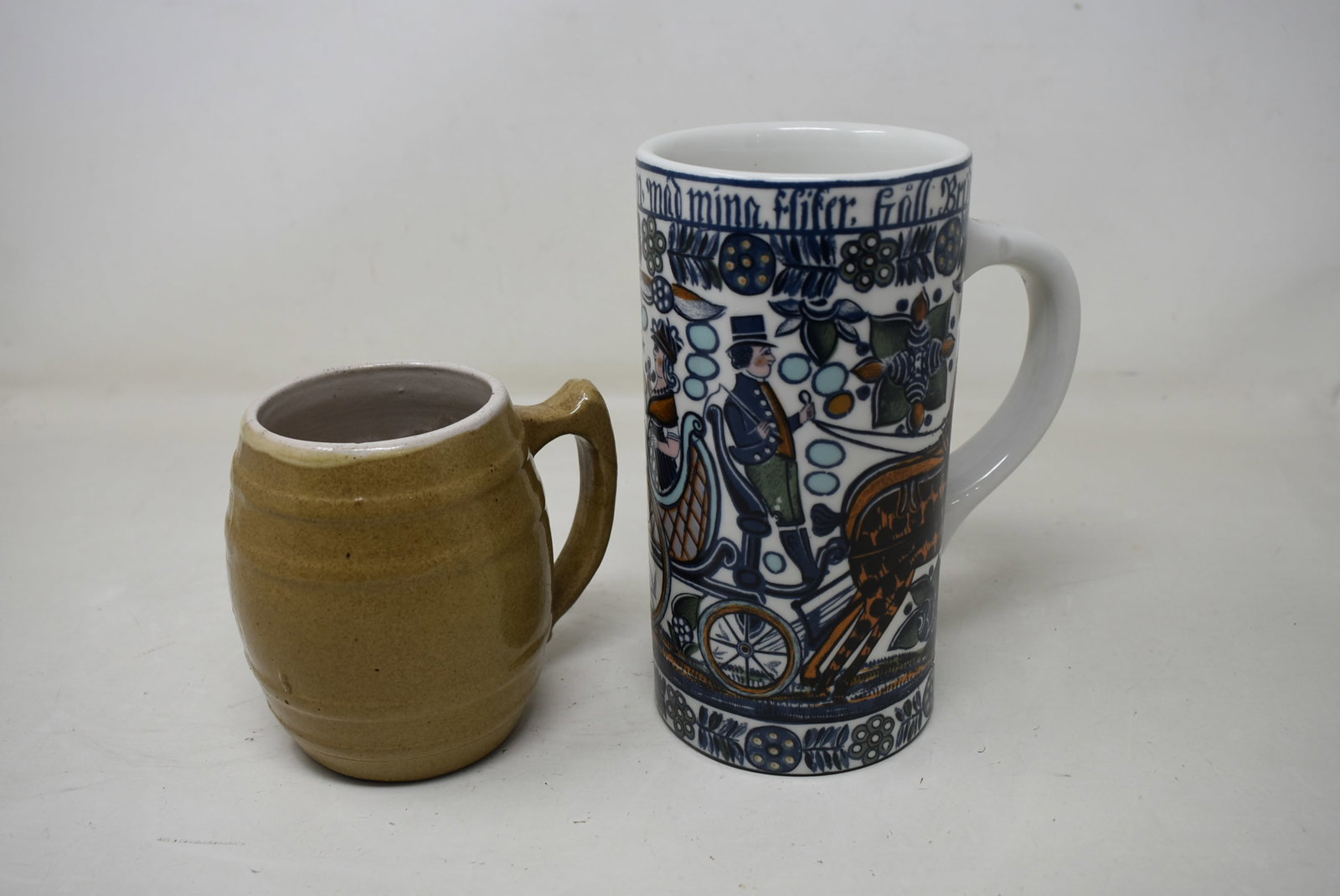 2 Beer Steins UHL Pottery & Elizabeth Liegl (1 of 5)