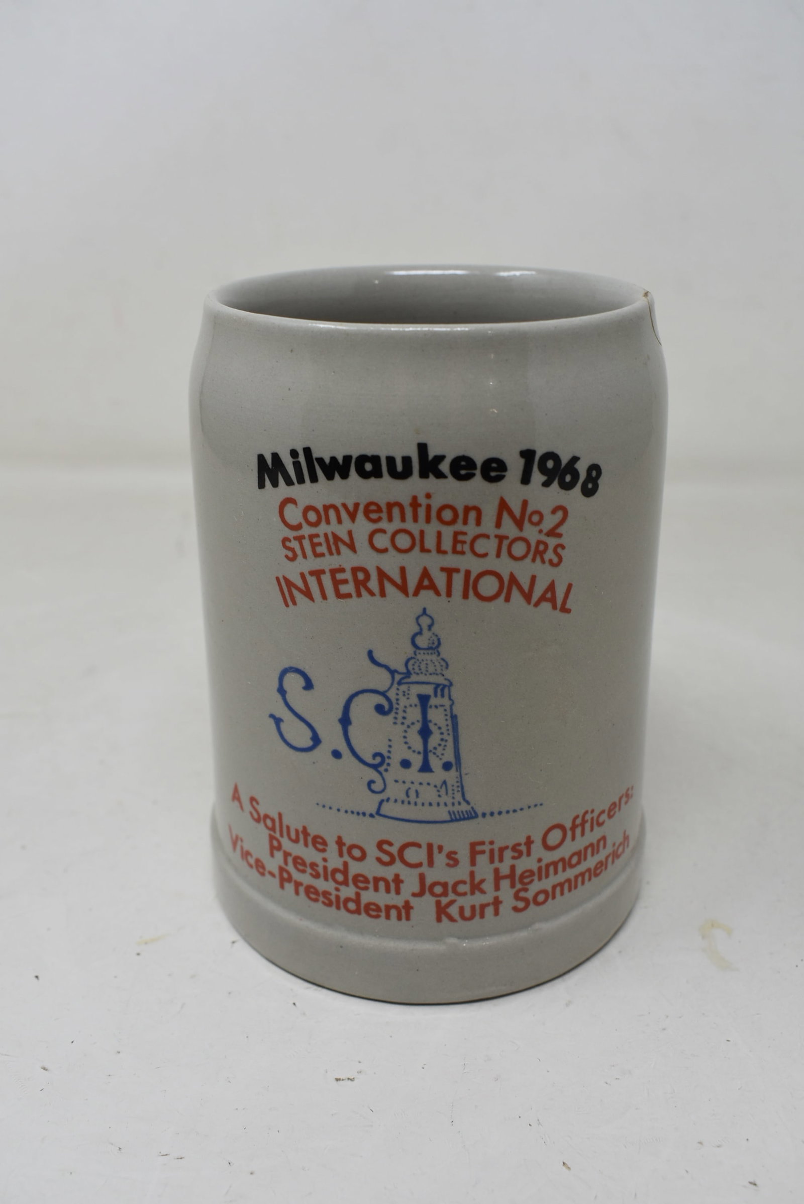 1968 SCI Convention #2 1/2 Liter Beer Stein (1 of 6)