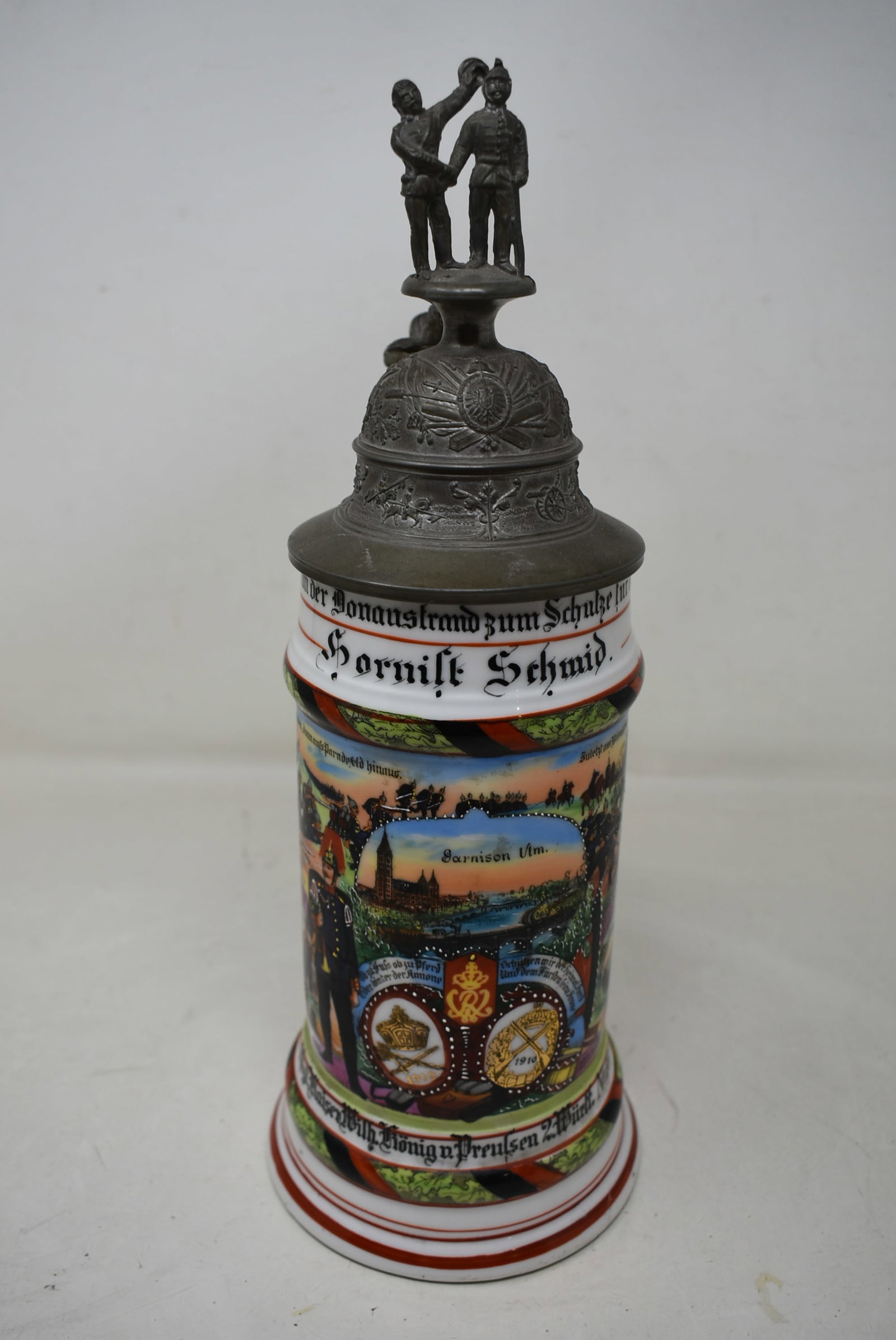 1911 German Regimental Beer Stein (1 of 8)