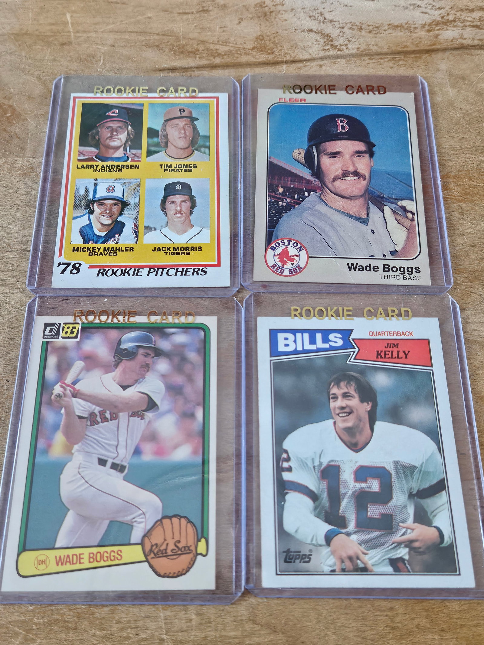 Group Of 4 Vintage Rookie Cards (1 of 4)