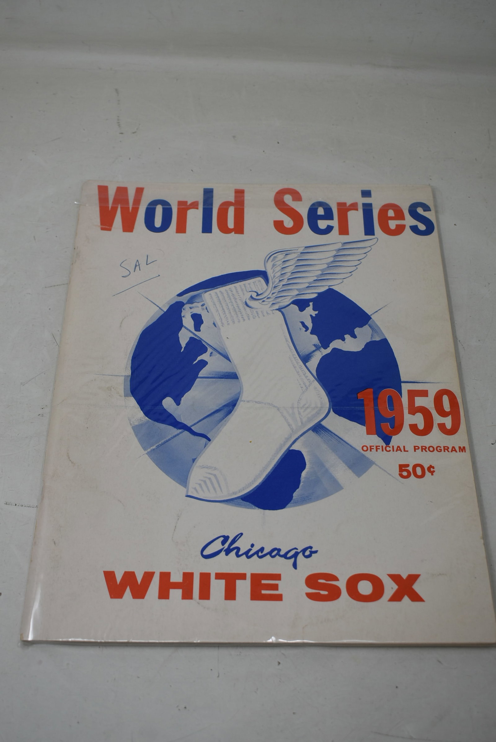 1959 Chicago White Sox vs L.A. Dodgers World Series Program (1 of 5)
