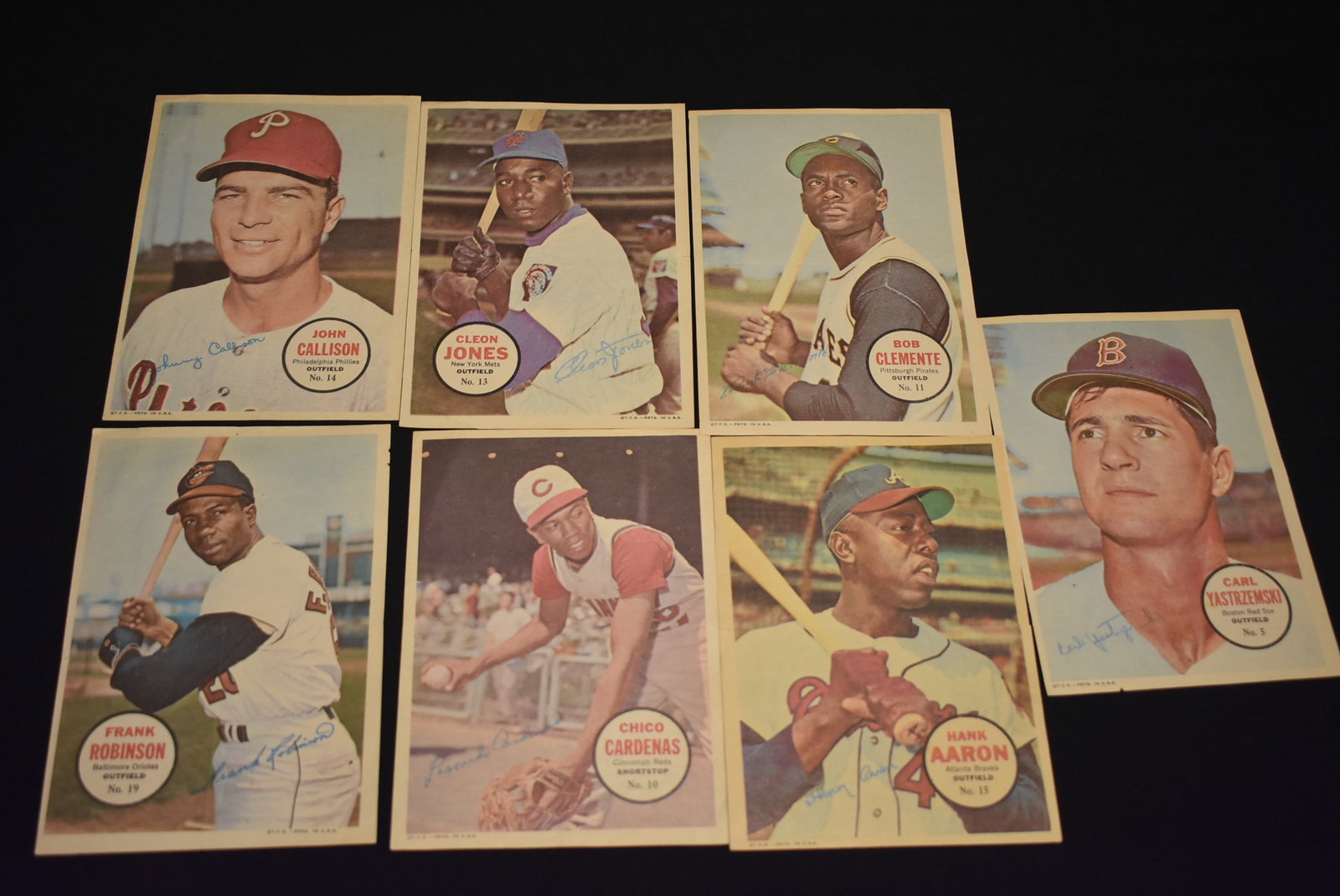 Group of 6 1967 Topps Pinips (1 of 5)