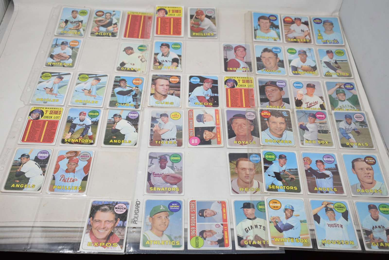 Group of 48 Topps 1969 Baseball Cards (1 of 8)