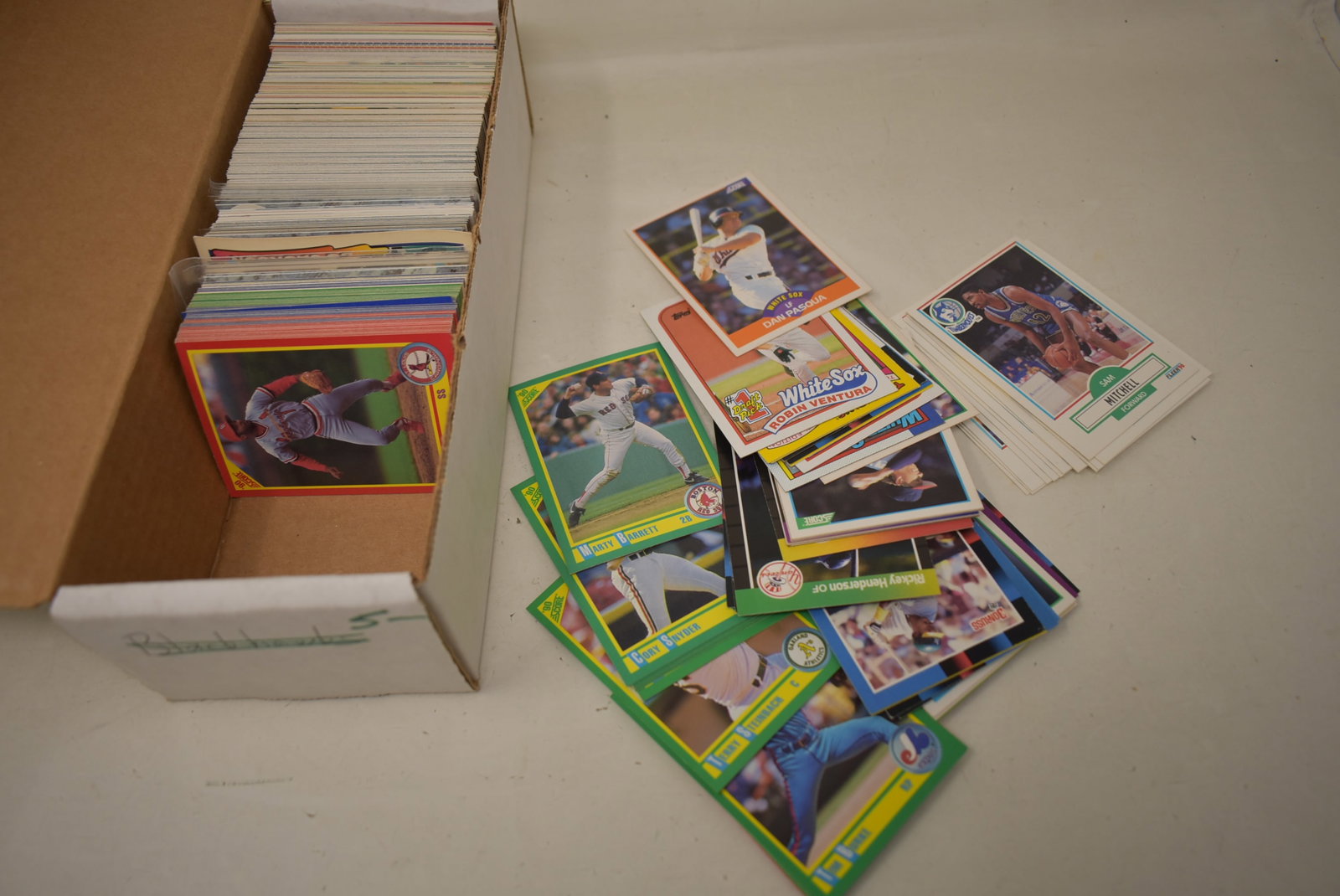 Box of Assorted Sports Cards (1 of 4)