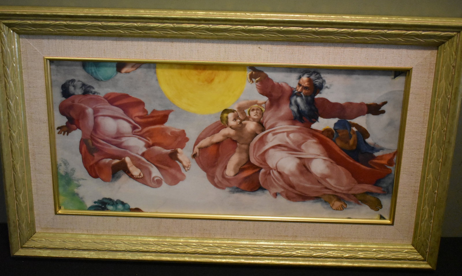 RARE Boehm Porcelain Vatican Collection Sistine Chapel "The Creation of the Stars & Planets" (1 of 7)