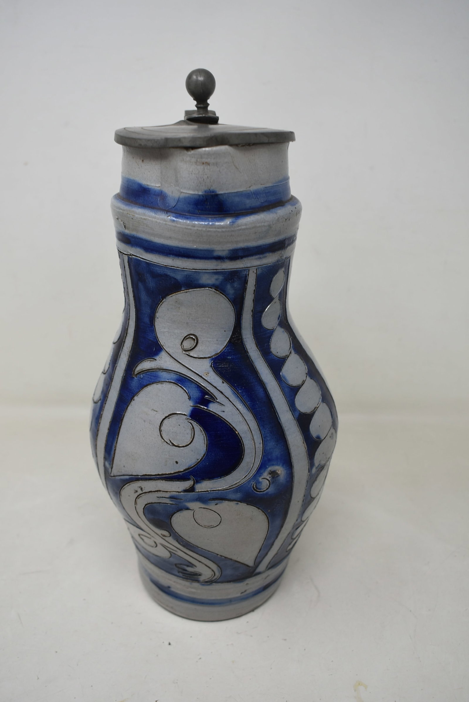 Westerwald Stoneware Tankard Beer Stein 1 Liter (1 of 7)