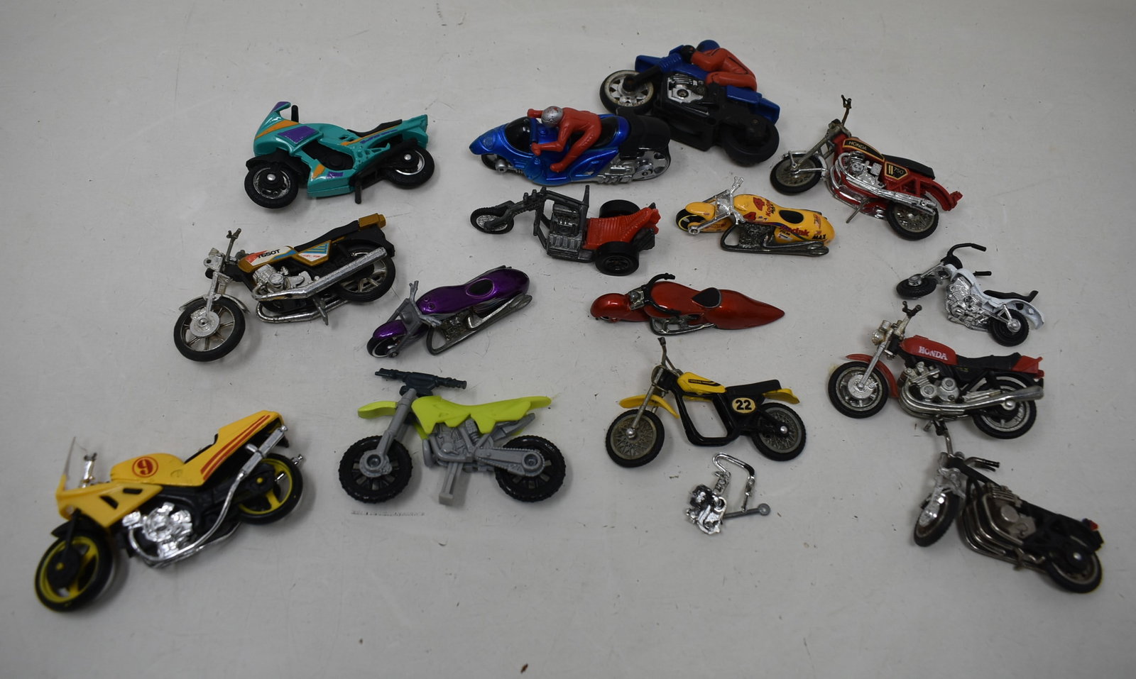 Group of Die-Case and Plastic Motorcycles (1 of 4)
