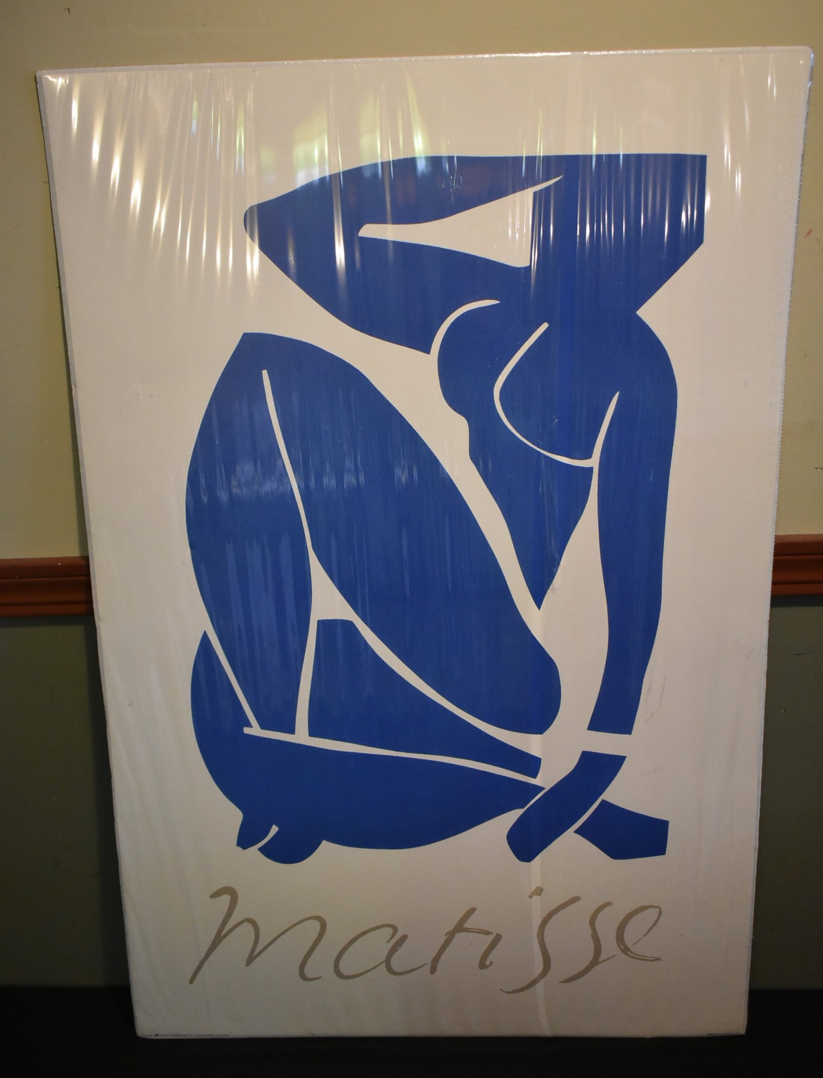 Henri Matisse "Blue Nude" 1992 Poster: Henri Matisse "Blue Nude" 1992 Poster. It measures 24"x36" and has been kept wrapped in plastic.