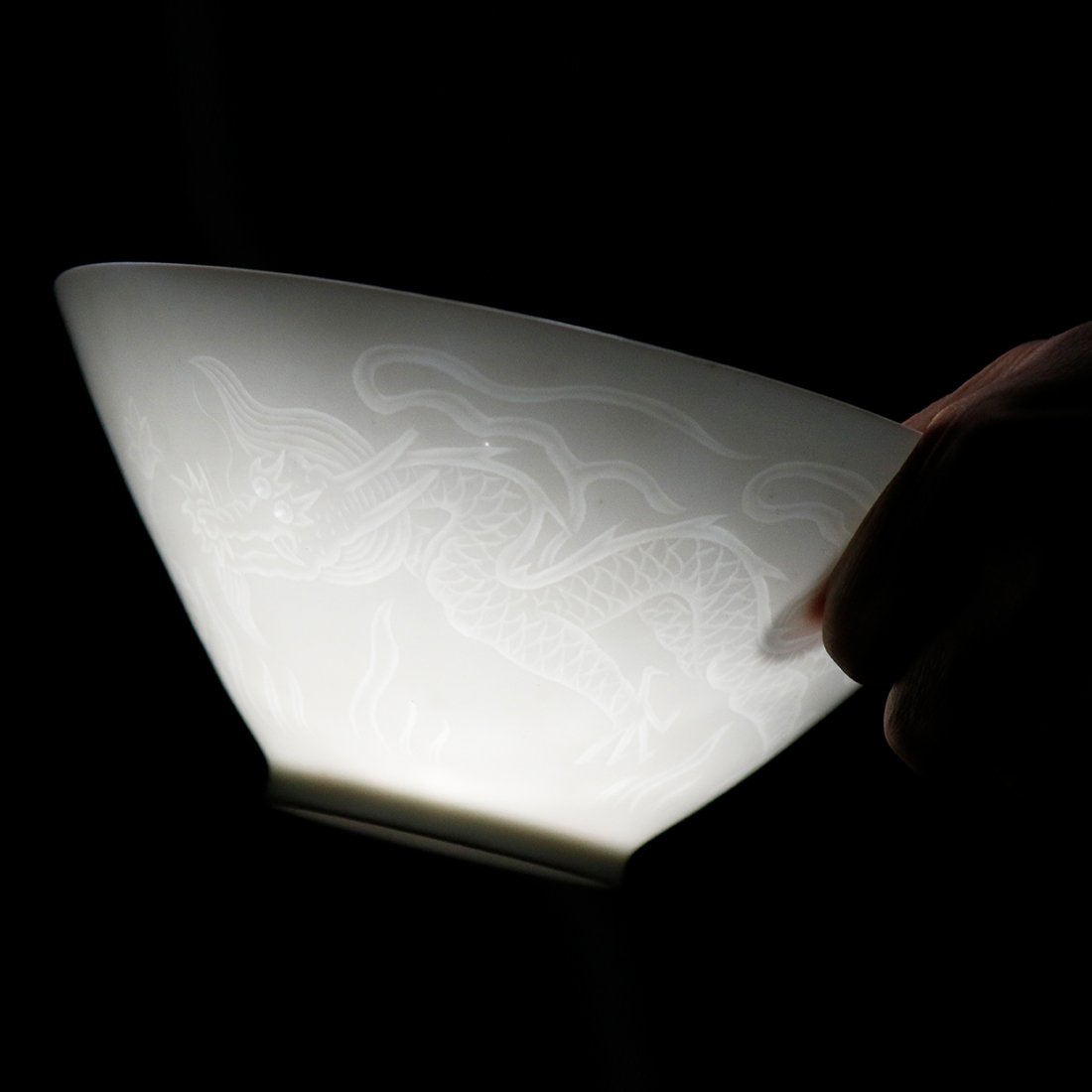 Super thin ceramic bowl，Thickness: 0.039 inches.: Ming Dynasty Yongle exquisite ceramic bowl,The porcelain is fine and transparent.China 15 Century,.Rare ceramic Collectibles