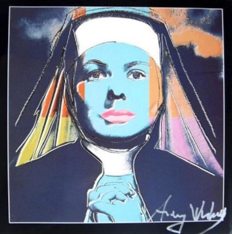 Andy Warhol - Ingrid Bergman, Nun (1 of 2)