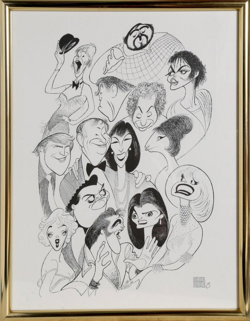 Al Hirschfeld - "Hirschfeld and Friends" (1 of 3)