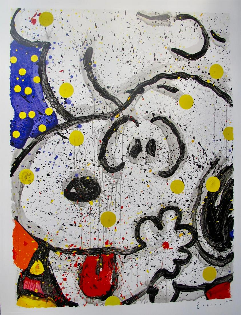 Tom Everhart - My Main Squeeze: Tom Everhart (b. 1952, USA) "My Main Squeeze" (2003) is a Limited Edition (Numbered 500 + AP pieces) Lithograph. The dimensions are 42" x 31.75." The artwork is signed and numbered by Thomas Everhart.