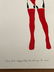 Banksy-Sexy Girl Hugging Teddy Red Stockings - 2